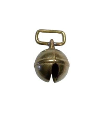 Grelot romain HB DOG N°3 en laiton Ø 27 mm pour collier de chien