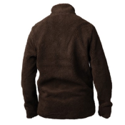 VESTE POLAIRE MARRON HAUNTER - MODÈLE SHERPA