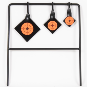 CIBLES BASCULANTES 22LR - 3 OBJECTIFS - ALCES - 3 CIBLES
