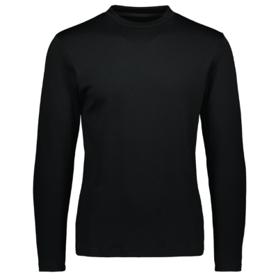 T-shirt Svala Merino Basic manches longues noir - 3XL