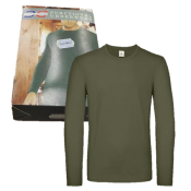 Tee-Shirt de chasse technique à manches longues 