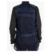 GILET DE TIR SANS MANCHE HAUNTER - MODÈLE SHOOTING VEST - GRIS/BLEU