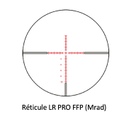 Lunette de chasse GPO Spectra 6x - 4,5-27x50i - RETICULE LR PRO FFP