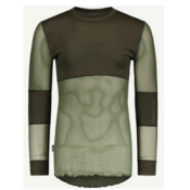 TEE-SHIRT SVALA COLLECTION AIRBASE MESH MANCHES LONGUES POITRINE OPAQUE VERT