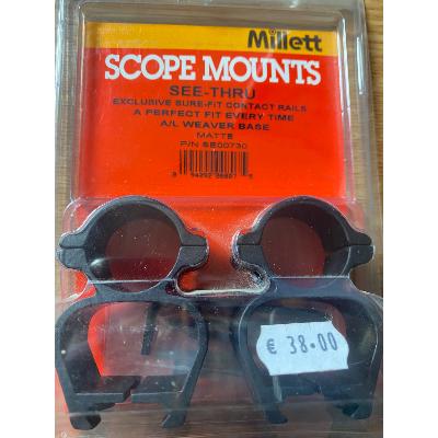 Colliers MILLETT See-Thru pour rail Weaver