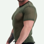 T-shirt technique Svala Airbase mesh antibactérien vert  -  M