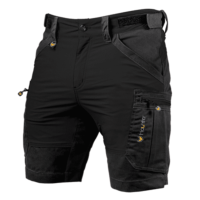 SHORT DE CHASSE HAUNTER - MODÈLE VANNAS - NOIR
