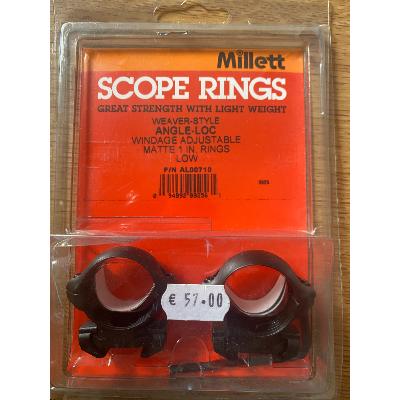 Lot de 2 Colliers MILLETT Angle-Loc - 25,4mm Bas