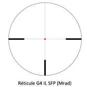 Lunette de chasse GPO Spectra 4x - 4-16x50i - RETICULE G4 IL