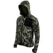 VESTE A CAPUCHE CAMO VERT HAUNTER - MODÈLE THON