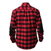 CHEMISE A CARREAUX POUR HOMME HAUNTER - MODELE ROWEN - ROUGE