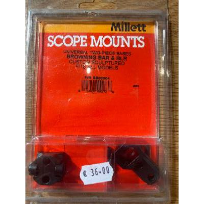 Embase 2 pièces MILLETT Turn-In pour Browning BLR/BAR