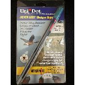 Guidon fibre optique laser rouge - Filetage 4mm - UNIDOT