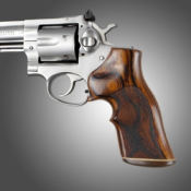 POIGNÉE BOIS PAU FERRO - RUGER GP 100 / SUPER REDHAWK - HOGUE