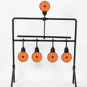 PORTIQUE 5 CIBLES BASCULANTES 22LR - ALCES 