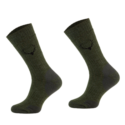 CHAUSSETTES ÉPAISSES 40% LAINE MERINOS - SPÉCIAL CHASSE - COMODO