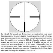 LUNETTE DE CHASSE 2,5-10 x 56 KLASSIK LM L3 CLASSIC SCHMIDT & BENDER   