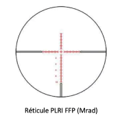 Lunette de chasse GPO Spectra 6x - 4,5-27x50i - RETICULE PLRI FFP