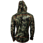 VESTE A CAPUCHE CAMO VERT/ORANGE HAUNTER - MODÈLE THON