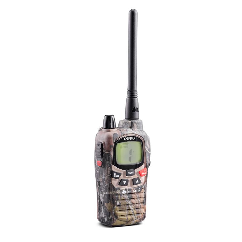 Pack Talkie-Walkie MIDLAND G9 PRO Camo + oreillette