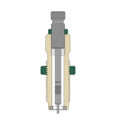 OUTIL RECALIBRAGE TIC SEUL CARBURE DE TITANE ARME DE POING CALIBRE 32 SMITH&WESSON LONG - REDDING