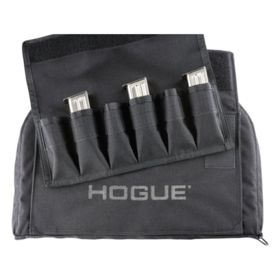 POCHETTE OU ÉTUI POUR ARME DE POING POUR 6 CHARGEURS - HOGUE - NOIR