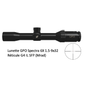 Lunette de chasse polyvalente GPO Spectra 1.5-9x32 