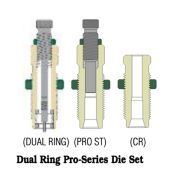 JEUX D'OUTILS DUAL RING CARBIDE PRO-SERIES .38 SPECIAL - ARMES DE POING - REDDING