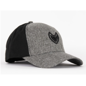 CASQUETTE DE CHASSE GRISE ET NOIRE - HAUNTER 