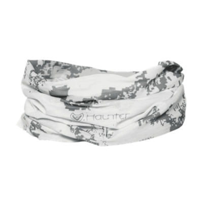CACHE-COU CAMOUFLAGE CHASSE - HAUNTER - CAMO BLANC