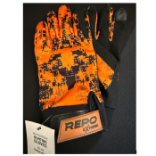 GANTS DE CHASSE HAUTE VISIBILITÉ ORANGE CAMO - REPO EXTREME