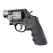 POIGNÉES CAOUTCHOUC HOGUE POUR SMITH & WESSON ROUND BUTT