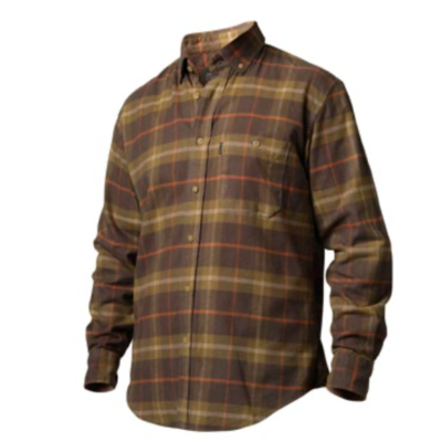 CHEMISE A CARREAUX POUR HOMME HAUNTER - MODELE FAIN - VERT