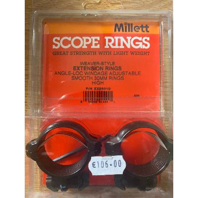 Lot de 2 Colliers MILLETT Extension Angle-Loc 30mm Haut