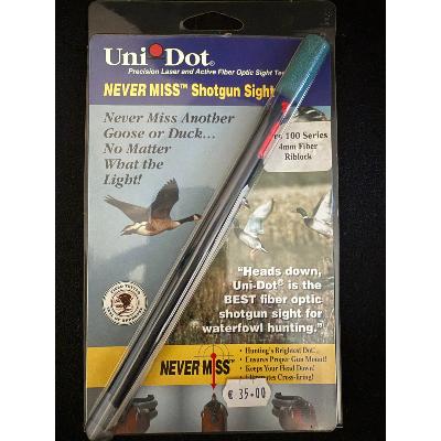 Guidon fibre optique laser rouge - Filetage 4mm - UNIDOT